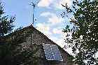 solar panel wind turbine les guis virlet combrailles puy de dome auvergne france 2011
