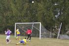 sauret besserve fc pionsat st hilaire good break down field lob too hard over the bar french football foot francais puy de dome league division 3 ligue trois 1 mars march 2009 copyright free photo royalty free photo