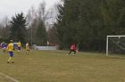 sauret besserve fc pionsat st hilaire no10 shot goes wide french football foot francais puy de dome league division 3 ligue trois 1 mars march 2009 copyright free photo royalty free photo