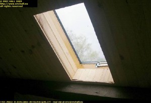 tongue and groove attic window