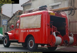 old french fire engine